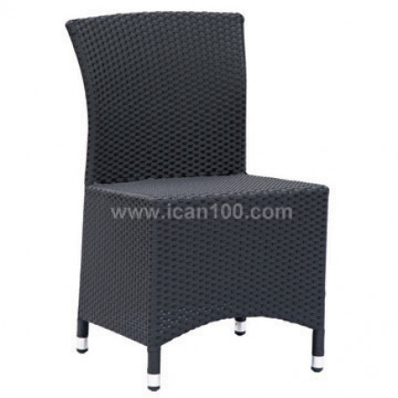 Outdoor PE Wicker Side Chair Dining Chair (RC-06026)