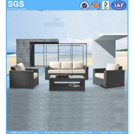 Outdoor Patio Furniture Circle Wicker Synthetic Rattan Sofa