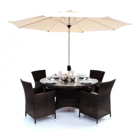 Outdoor Rattan Dining Set (PAD-1106)