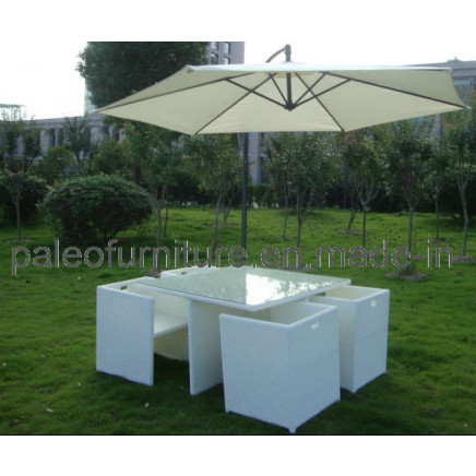Outdoor Rattan Dining Table and Chair (PA-3233B)