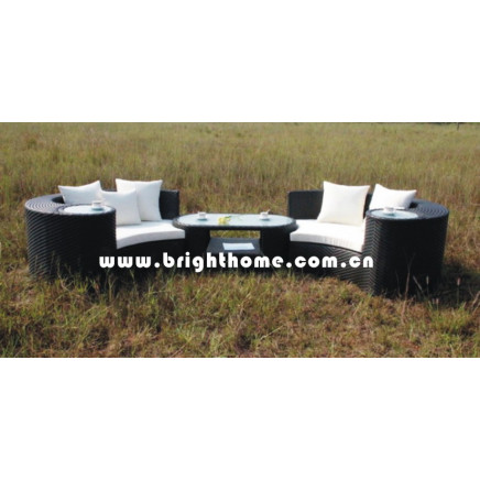 Outdoor Rattan Sofa (BP--873B)