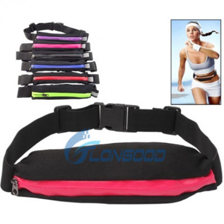 Outdoor Sports Waterproof Elastic Waist Bag Running Fanny Pack for Smartphone