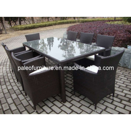 Outdoor Wicker Dining Set, Wicker Table and Chair (PAD-005)