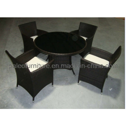 Outdoor Wicker Dining Table and Chair (PAD-1101)