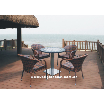 PE Rattan Leisure Furniture/ Outdoor Garden Furniture/ Chairs and Tables
