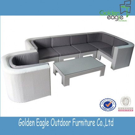 PE Synthetic Rattan & Aluminum Outdoor Furniture, All Weather Wicker Outdoor Furniture