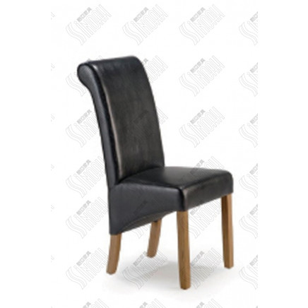 PU Chair with Oak Legs (CO3118)