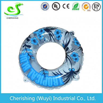 PVC Blue Inflatable Swim Ring