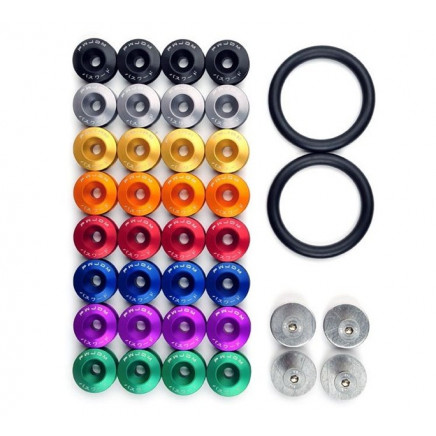 Password: Jdm Quick Release Fasteners Front Rear Bumpers Trunk Hatch Set
