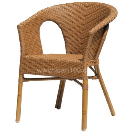 Patio PE Wicker Arm Chair (RC-06014)