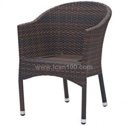 Patio PE Wicker Leisure Chair (RC-06018)