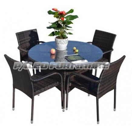 Patio Wicker Outdoor, Garden Furniture Rattan Chair (PAD-087)