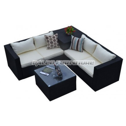 Patio Wicker Outdoor, Garden Furniture Rattan Sofa (PAS-1408)