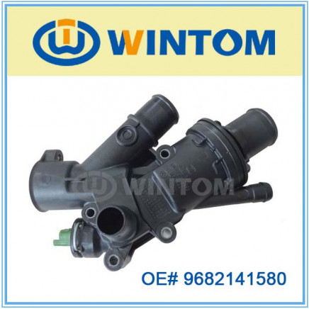 Performance Aluminum Alloy Thermostat Housing 9682141580 for Peugeot