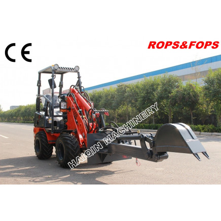 Perkins Engine Mini Loader (HQ908) with Digging Arm