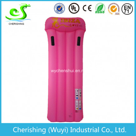 Pink Inflatable Air Float Mat