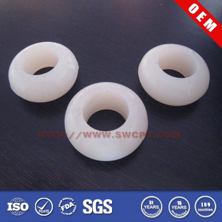 Plastic Casting Hard Nylon Bushing for Sale (SWCPU-P-PP027)