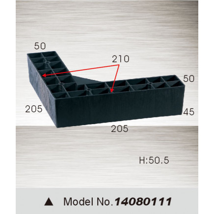 Plastic Furniture Parts, Sofa Leg (14080111)