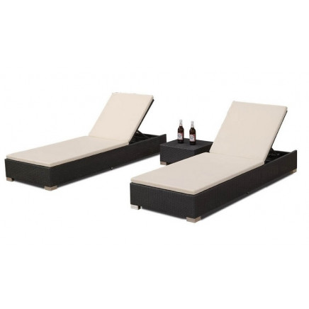 Poolside Double Sunlounger (L0028)