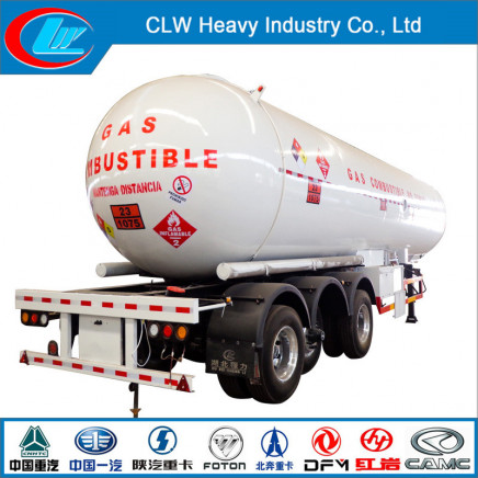 Popular 60m3 Propane LPG Gas Trailers for Hot Sale