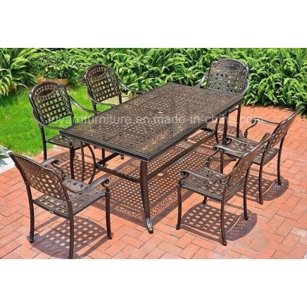Popular European Outdoor Garden Furniture Aluminum Cast Garden Chair (SZ216; SD516)