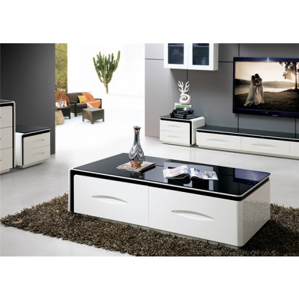 Popular Model Coffee Table MDF Functional Furniture (CJ-B108A)