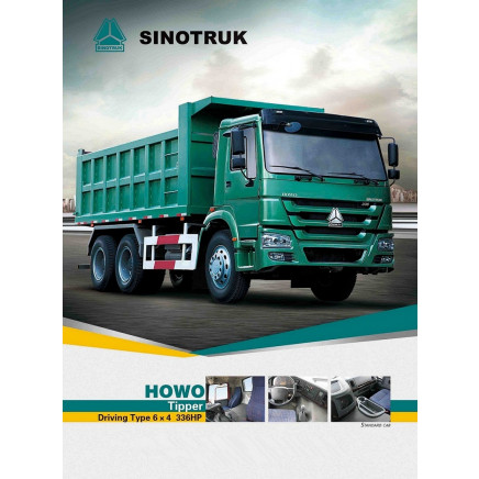 Popular Model HOWO Tipper of 6*4 Wd615.47