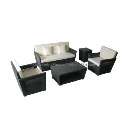 Popular Outdoor Rattan Wicker Patio Sofa Furniture (S0085)