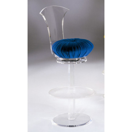 Popular Style Blue Bar Chair