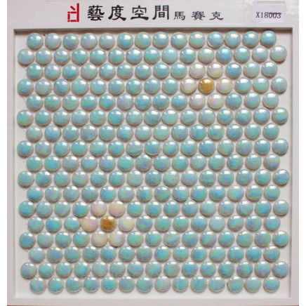 Porcelain and Ceramic Mosaic Tile for Floor and Wall Cladding
