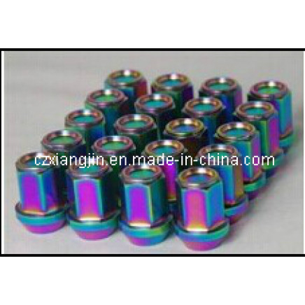 Precision Machinery CNC Aluminum Alloy Wheels Lug Nuts