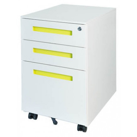 Premium Modern Design Steel Mobile Filing Cabinet (PS-YY-MFC-005-Y)