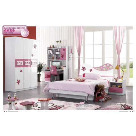 Princess Lovely Kids Bedroom Furniture for Sale (JB-9038)