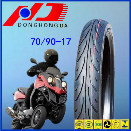 Professional Supplier ECE Certificated 70/90-17 Tricycle Motorcycle Tyre
