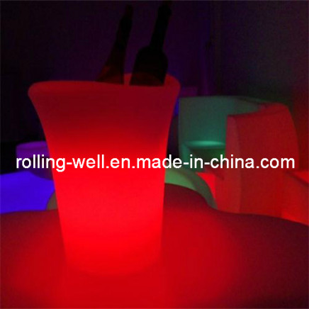 Promotional Ice Bucket, LED Flashing Bucket for Party