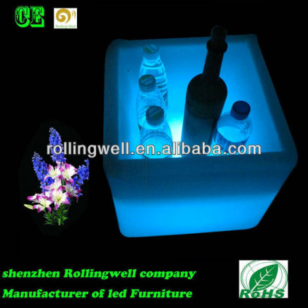 RGB Color Changing Illuminated LED Wine Ice Bucket (RW-024)