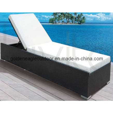 Rattan Beach Chair with 8cm Cushion (L0011-1)