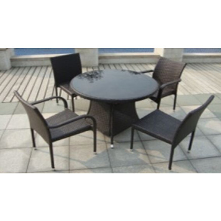 Rattan Dining Chair /Outdoor Furniture/Wicker Chair (PAD-079C)