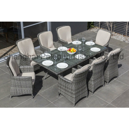 Rattan Furniture Garden Wicker Table and Chair (PAD-1410. a)