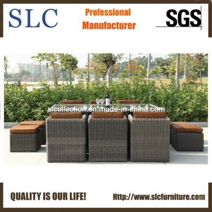 Rattan Furniture/PE Rattan Table Set/ Popular Outdoor Table Set (SC-A7199-H)