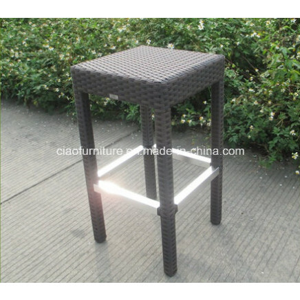 Rattan Weave Outdoor Bar Stool