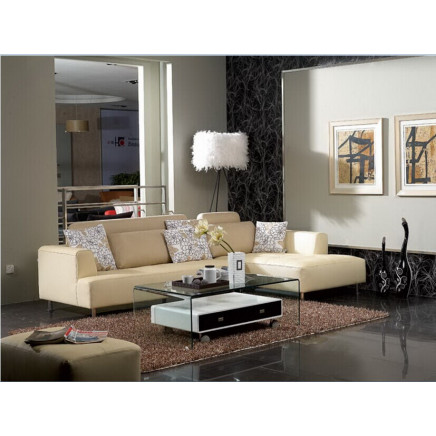 Real Leather Sofa Jfc-18