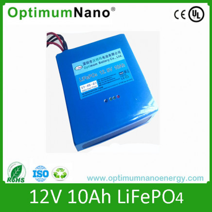 Rechargeable 12V 10ah Lithium Battery for Lawn Lamp