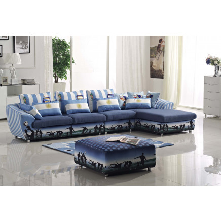 Removable Washable Fabric Sofa (LS4A144-2)