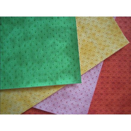 Resemble Hole PU Coated Leather Mg21