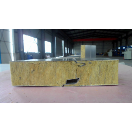 Rock Wool Insulation Sandwich Panel for Wall