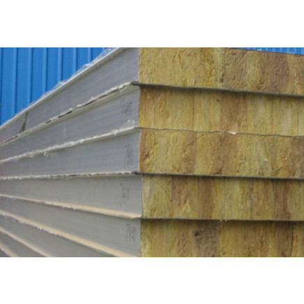 Roof and Wall Rock Wool Sandwich Panel