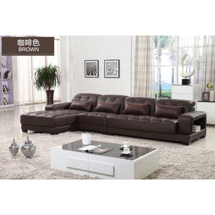 Russia Modern Home Decorators Genuine Leather Sofa