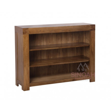 Rustic Oak Wood Bookcase Living Room Furniture (RCSBC)