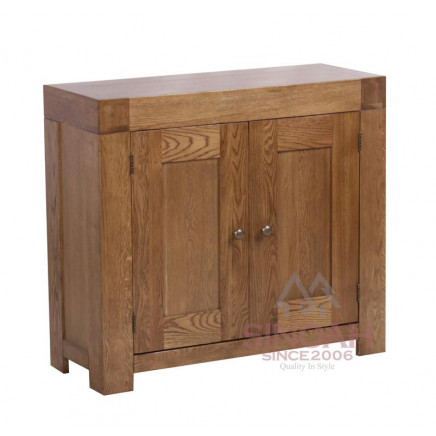 Rustic Solid Oak Wooden Dining Furniture Dining Cabinet Cupboard (RC2S)